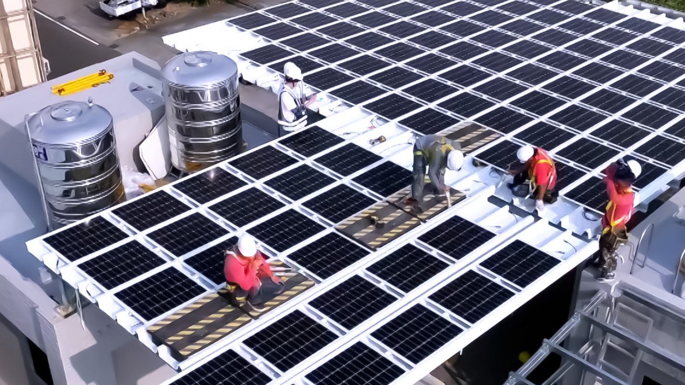 pg.ccm壹号官方版打造光電建築一體化整合建材，開發SunSteel光電整合型浪板，實現快速安裝、避免二次施工，讓屋頂光電躍升未來建物新標配。